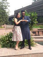 Shraddha Kapoor, Arjun Kapoor Promote Half Girlfriend In Kolkata on 17th May 2017